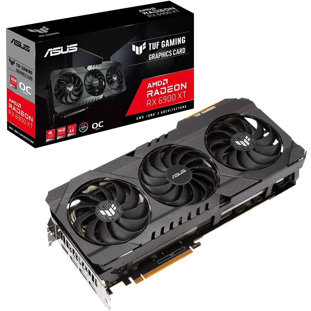 Asus TUF Gaming Radeon 16GB RX 6900XT in Dubai | Buy GPU