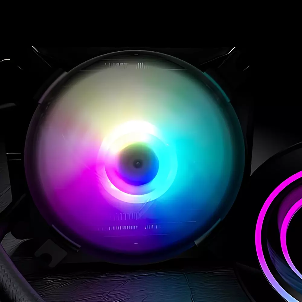 DarkFlash Twister DX120 | Liquid CPU Cooler Black in Dubai