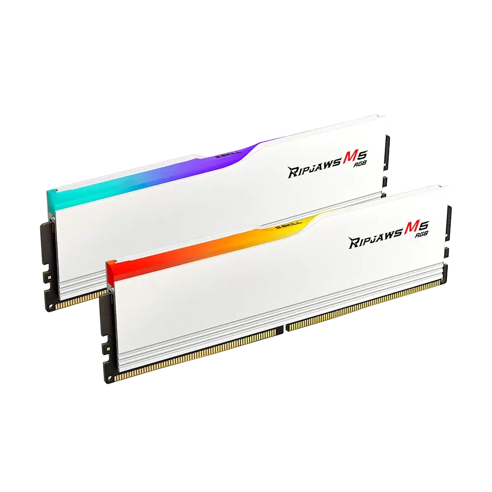 G.SKILL Ripjaws M5 White in Dubai | RGB 32GB (2 x 16GB) - 6400MHz