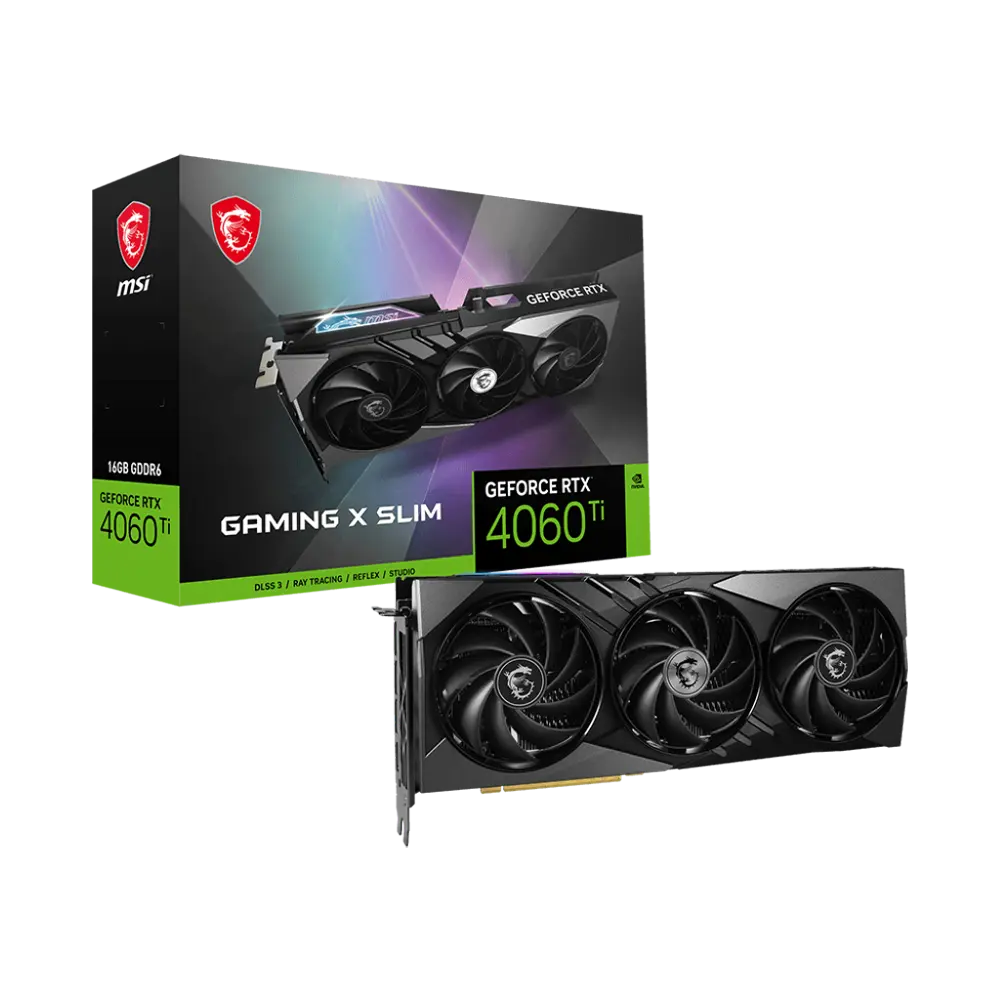 Msi GeForce RTX 4060 Ti | GAMING X Slim GDDR6 in Dubai