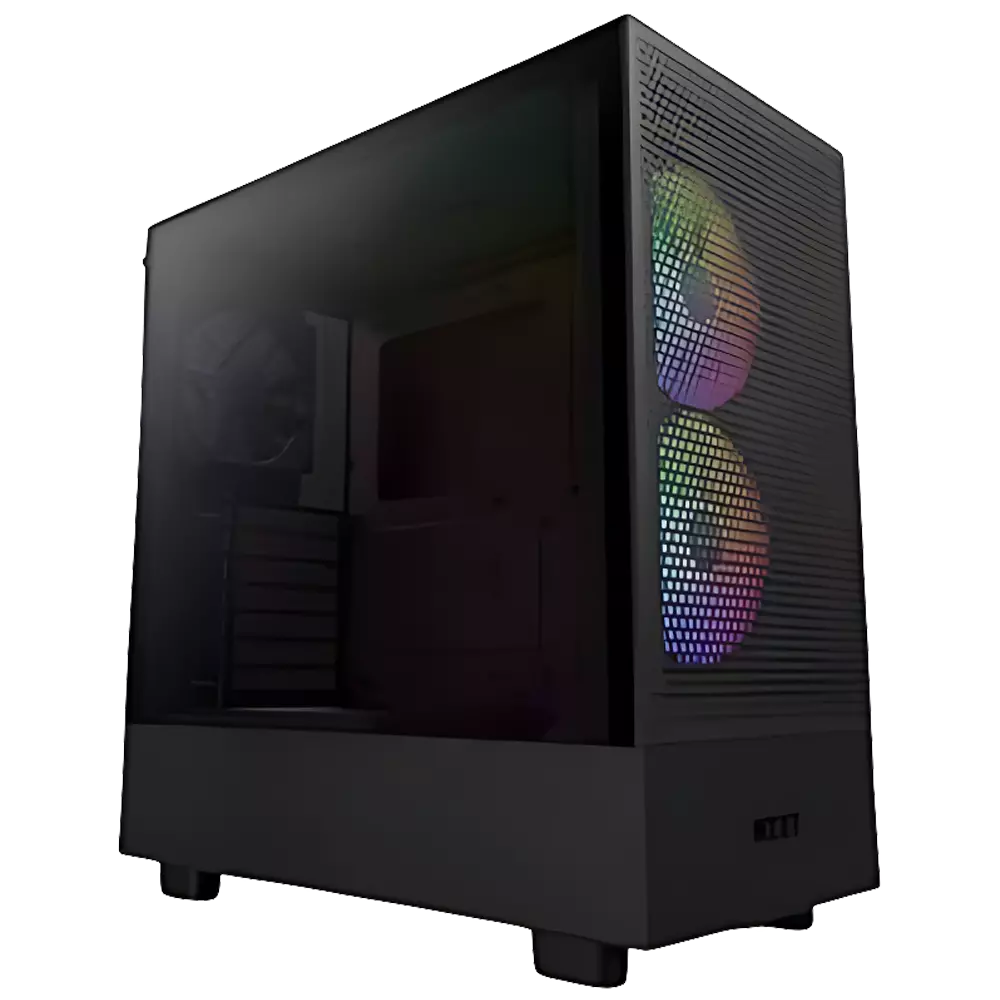 NZXT H5 Flow | RGB Airflow Black Case in Dubai