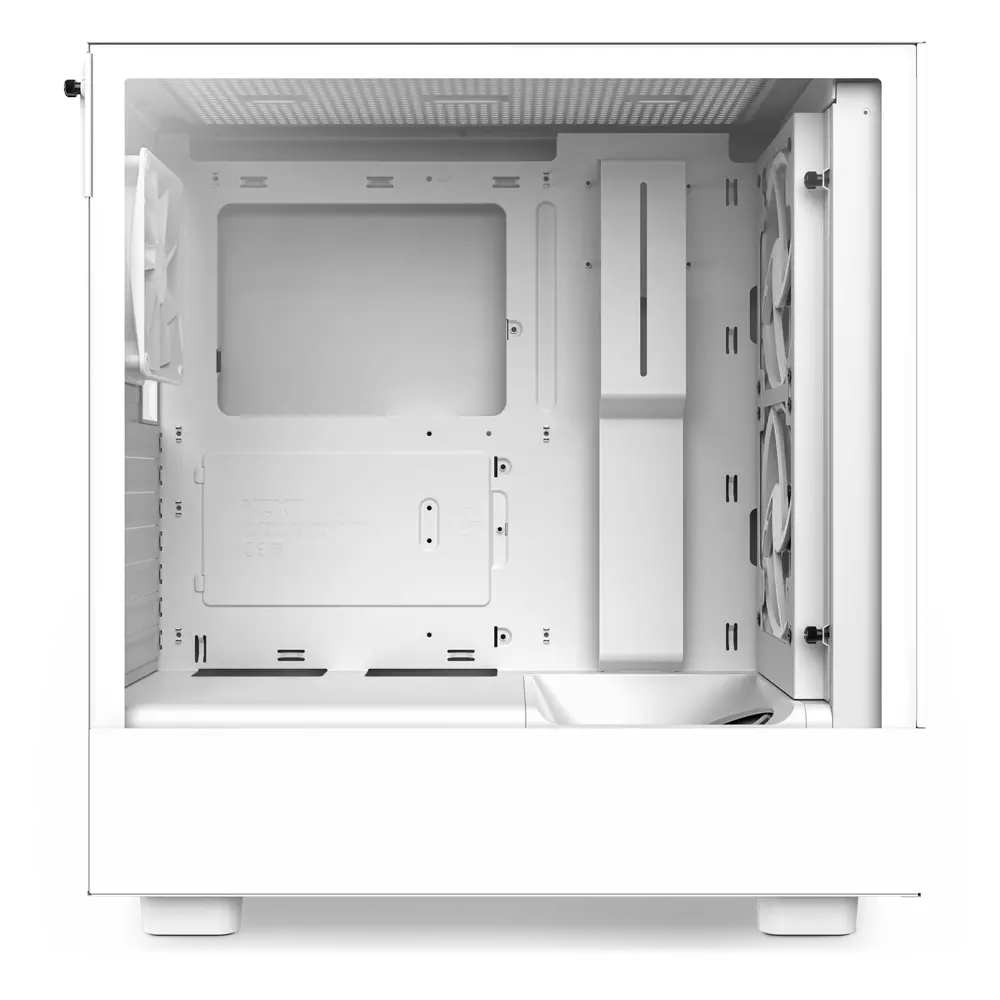 NZXT H5 Flow | RGB Airflow White Case in Dubai
