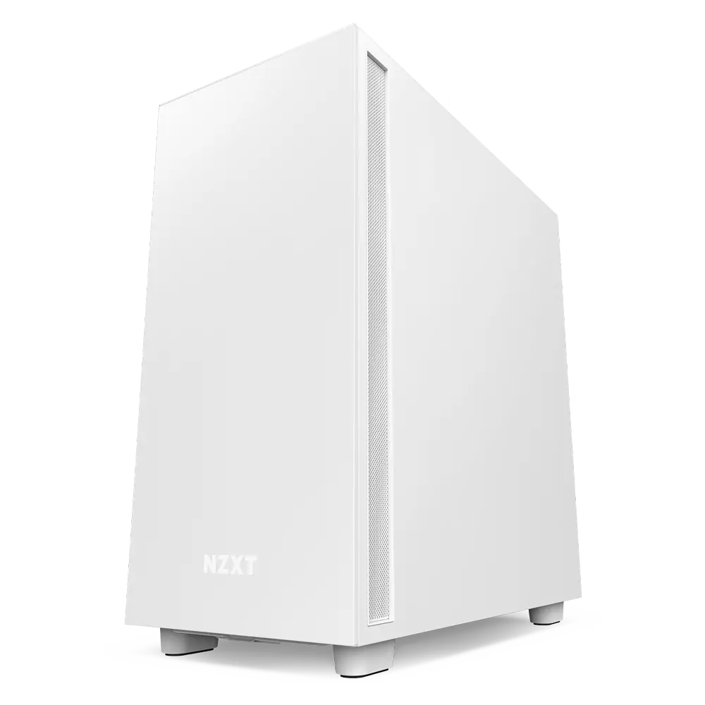 NZXT H7 V1 ATX Mid Tower | Gaming Case White in Dubai